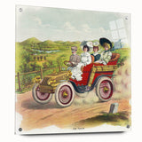 Old-World Road Trip Poster – Vintage Classic Travel Art