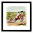 Old-World Road Trip Poster – Vintage Classic Travel Art
