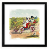 Old-World Road Trip Poster – Vintage Classic Travel Art
