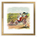 Old-World Road Trip Poster – Vintage Classic Travel Art