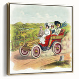 Old-World Road Trip Poster – Vintage Classic Travel Art