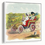 Old-World Road Trip Poster – Vintage Classic Travel Art