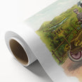Old-World Road Trip Poster – Vintage Classic Travel Art