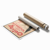 Vintage Outing August Poster – Retro Sailing Travel Art