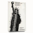 Vintage Liberty Spiral Art Poster – Retro Performance Art Wall Art