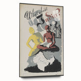 Vintage India Travel Poster – Retro What About India Wall Art