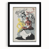 Vintage India Travel Poster – Retro What About India Wall Art