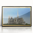 St. John Cathedral Poster – Vintage New York City Travel Art