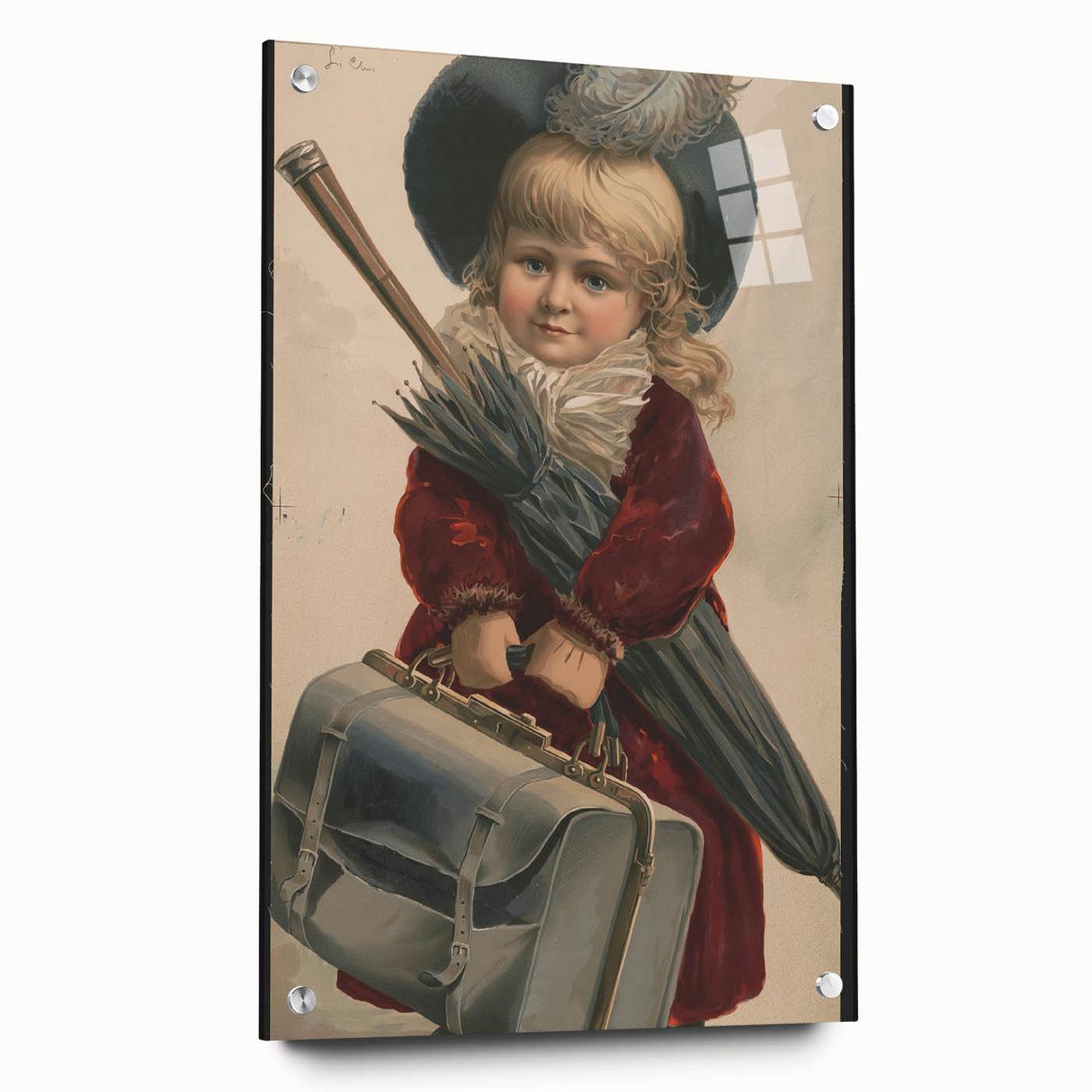 Vintage Travel Posters - Classic Antique Travel Art Little Traveler