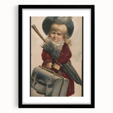 Vintage Travel Posters - Classic Antique Travel Art Little Traveler