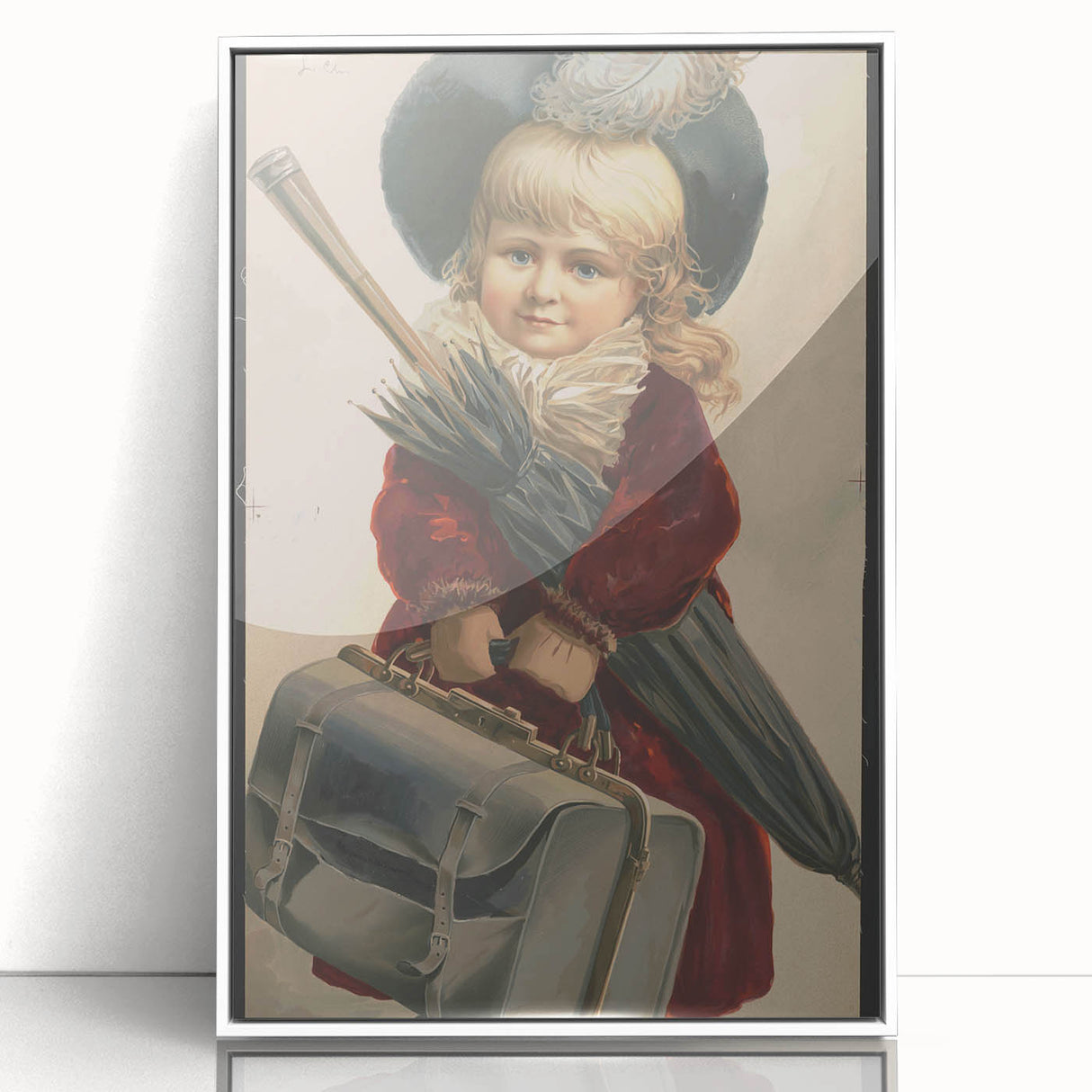 Vintage Travel Posters - Classic Antique Travel Art Little Traveler