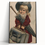 Vintage Travel Posters - Classic Antique Travel Art Little Traveler