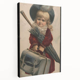 Vintage Travel Posters - Classic Antique Travel Art Little Traveler