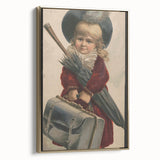 Vintage Travel Posters - Classic Antique Travel Art Little Traveler