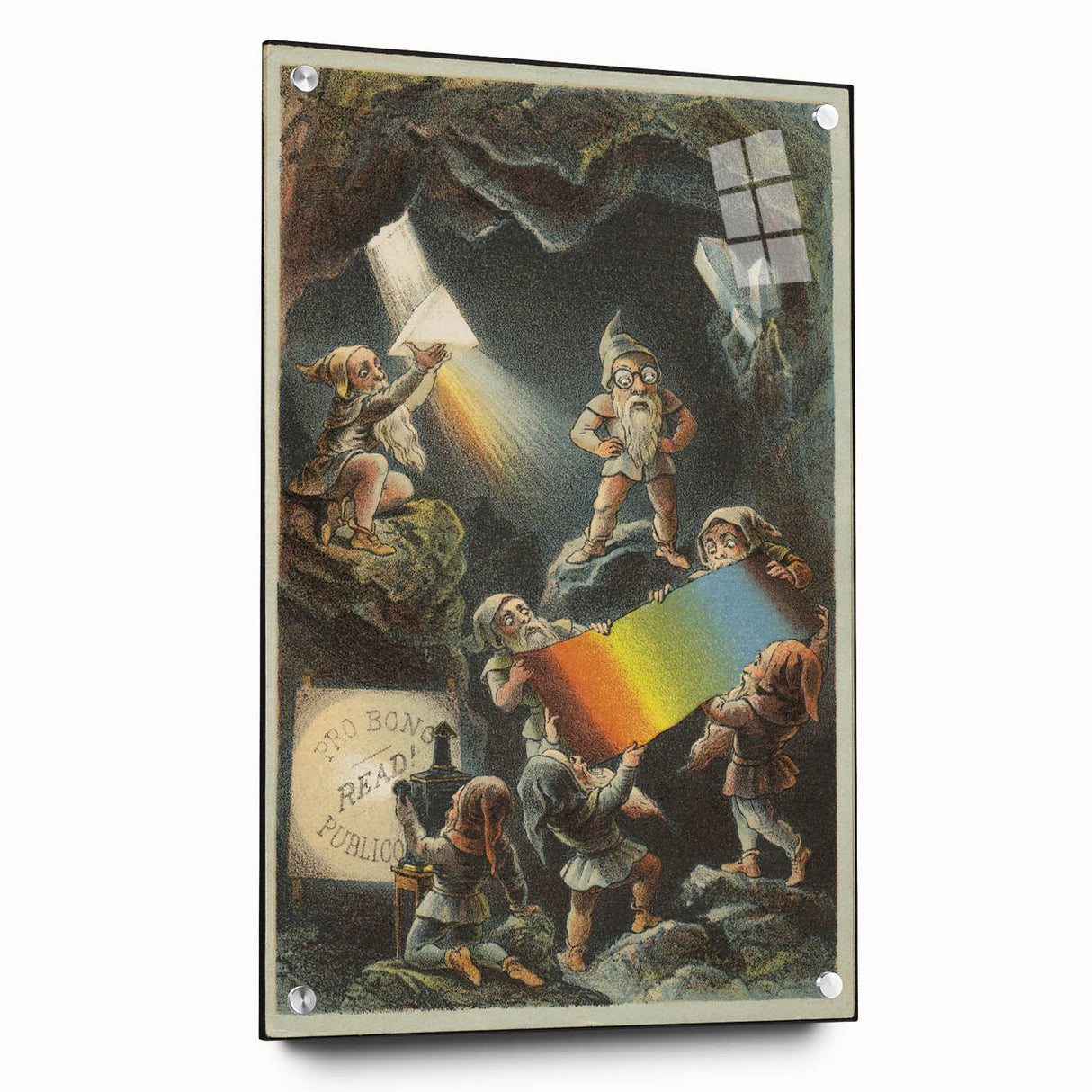Vintage Travel Poster – Retro Fantasy Adventure Art Print