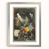 Vintage Travel Poster – Retro Fantasy Adventure Art Print