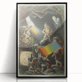 Vintage Travel Poster – Retro Fantasy Adventure Art Print