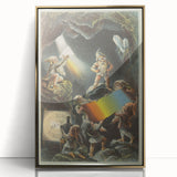 Vintage Travel Poster – Retro Fantasy Adventure Art Print