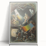 Vintage Travel Poster – Retro Fantasy Adventure Art Print