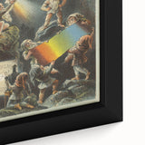 Vintage Travel Poster – Retro Fantasy Adventure Art Print