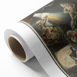 Vintage Travel Poster – Retro Fantasy Adventure Art Print