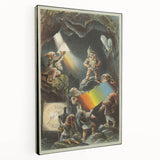 Vintage Travel Poster – Retro Fantasy Adventure Art Print