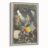 Vintage Travel Poster – Retro Fantasy Adventure Art Print