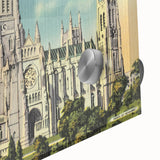 St. John Cathedral Poster – Vintage New York City Travel Art