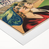 Vintage Aviation Poster – Retro Flight Meet Art Print