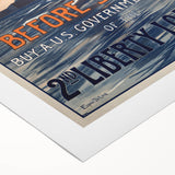 Statue of Liberty Vintage Poster – 2nd Liberty Loan Art Print