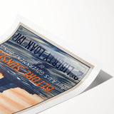 Statue of Liberty Vintage Poster – 2nd Liberty Loan Art Print