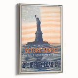 Statue of Liberty Vintage Poster – 2nd Liberty Loan Art Print