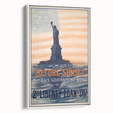 Statue of Liberty Vintage Poster – 2nd Liberty Loan Art Print