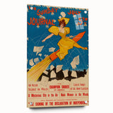 Vintage Advertising Poster – Quirky Retro Art Print