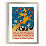 Vintage Advertising Poster – Quirky Retro Art Print