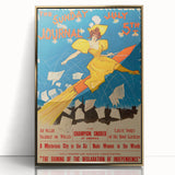 Vintage Advertising Poster – Quirky Retro Art Print
