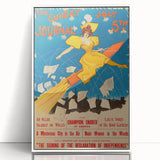 Vintage Advertising Poster – Quirky Retro Art Print