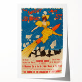 Vintage Advertising Poster – Quirky Retro Art Print