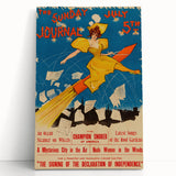 Vintage Advertising Poster – Quirky Retro Art Print