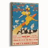 Vintage Advertising Poster – Quirky Retro Art Print