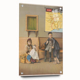 Vintage Railroad Poster – St. Louis & San Francisco R.R. Art