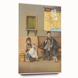 Vintage Railroad Poster – St. Louis & San Francisco R.R. Art