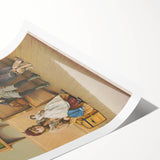 Vintage Railroad Poster – St. Louis & San Francisco R.R. Art