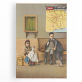 Vintage Railroad Poster – St. Louis & San Francisco R.R. Art