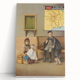 Vintage Railroad Poster – St. Louis & San Francisco R.R. Art