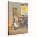 Vintage Railroad Poster – St. Louis & San Francisco R.R. Art