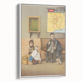 Vintage Railroad Poster – St. Louis & San Francisco R.R. Art