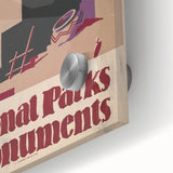 Pueblos of the Southwest Vintage Travel Poster – National Parks Art