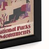 Pueblos of the Southwest Vintage Travel Poster – National Parks Art