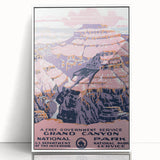 Grand Canyon Vintage Travel Poster - Classic Retro Wall Art